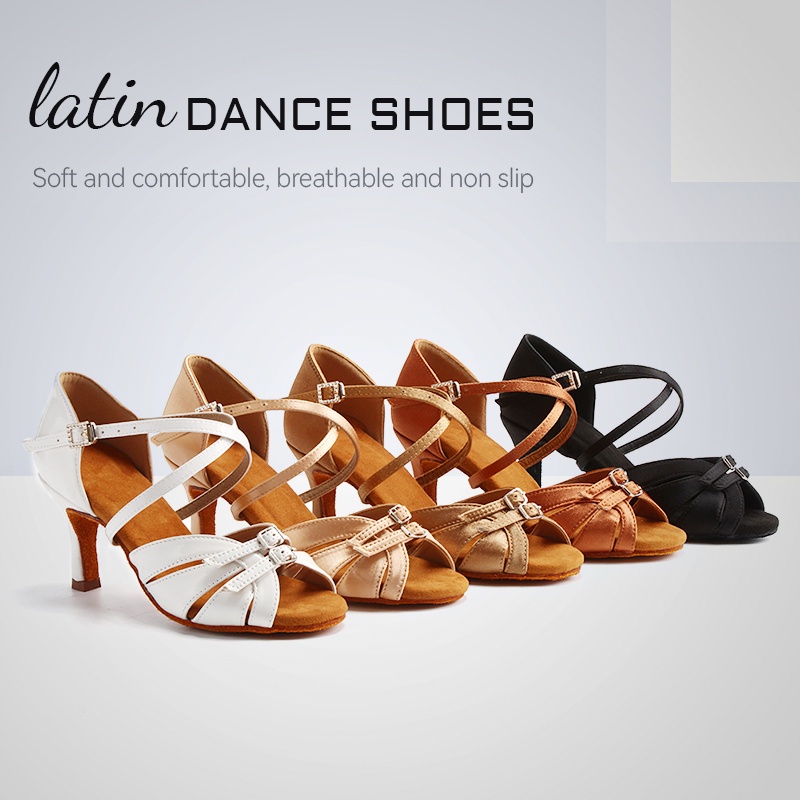 Giày Cao Gót Khiêu Vũ latin / Phòng Khiêu Vũ Chuyên Nghiệp Dành Cho Nữ