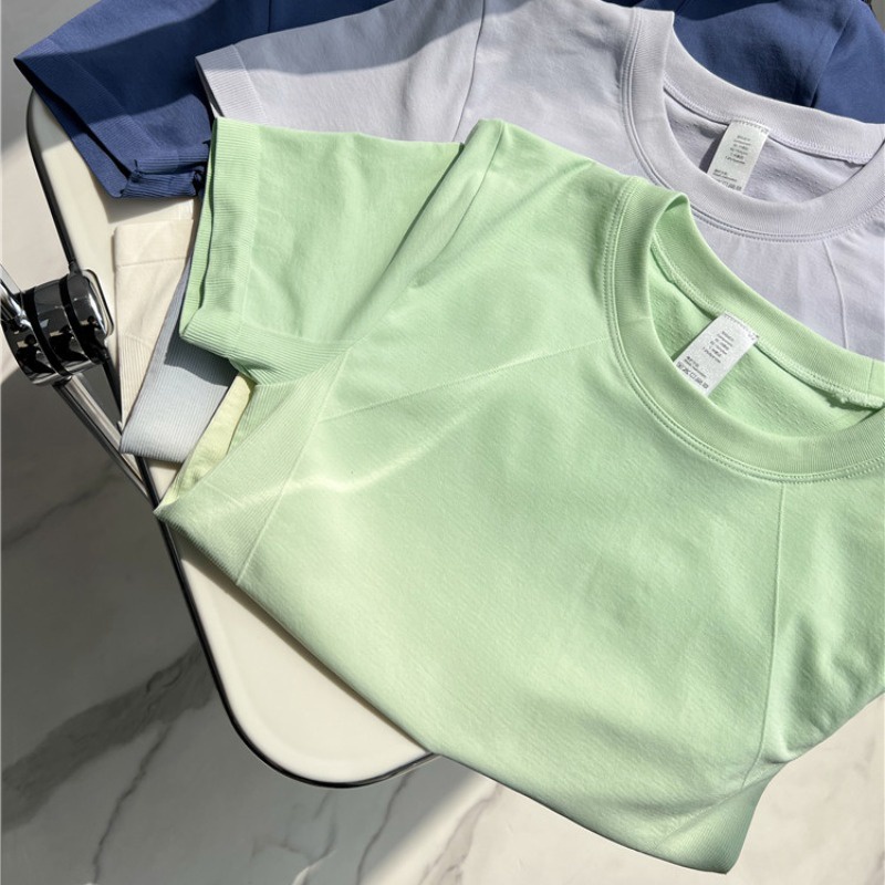 Áo Thun Thể Thao Tay Ngắn Dáng Rộng Thoáng Khí Mềm Mại Hợp Thời Trang