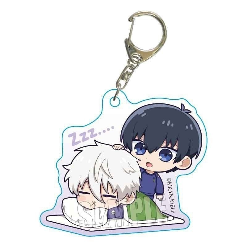 Móc khóa BLUE LOCK ver HOẠT ĐỘNG in hình anime chibi mica trong acrylic keyring dễ thương