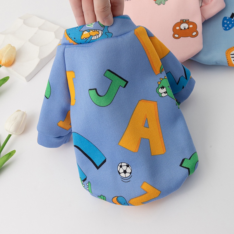 Dễ Thương Áo sweater Vải Lông Cừu Thời Trang Thu Đông Cho Thú Cưng