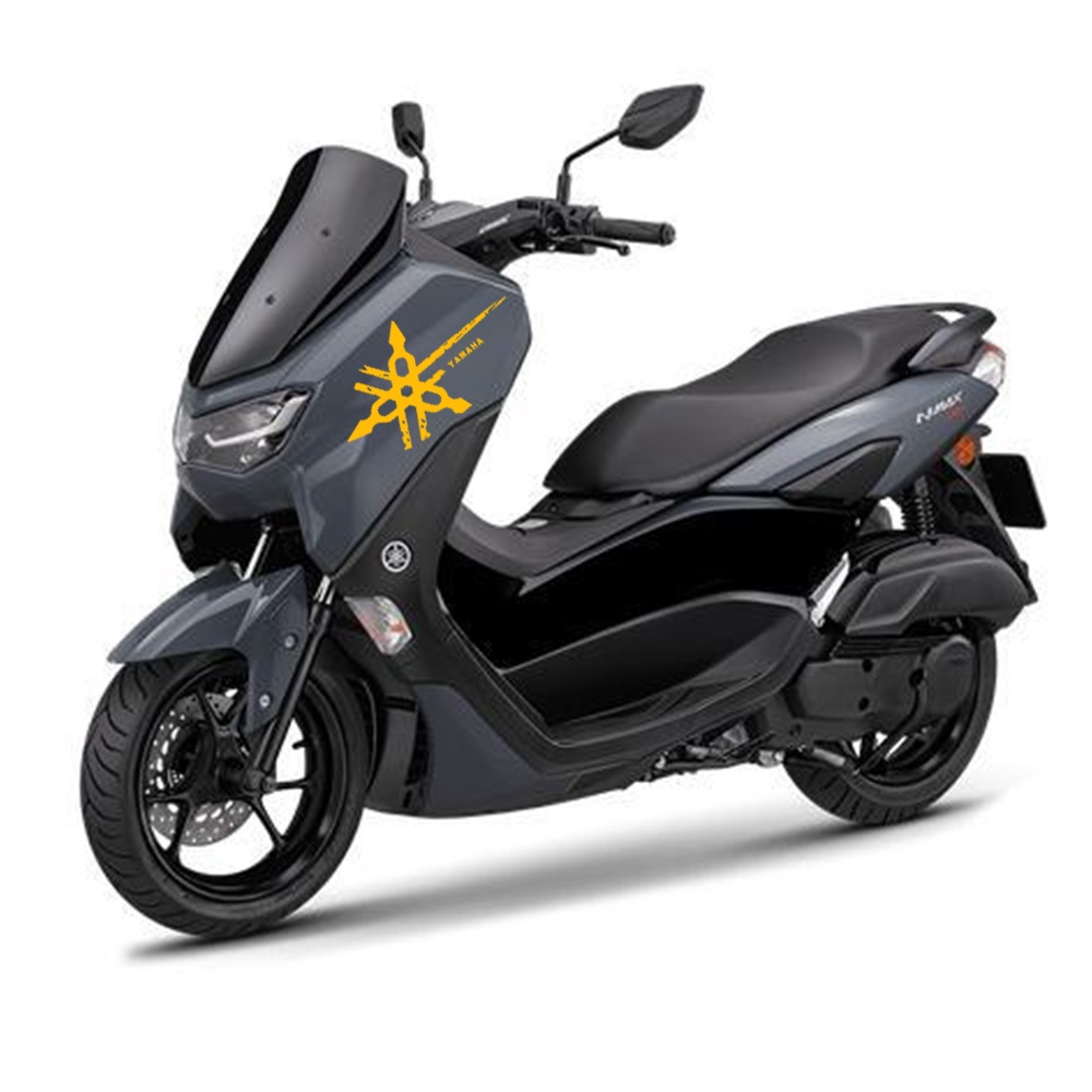 Bộ 2 Miếng Dán Phản Quang Trang Trí Bình Xăng Xe Mô Tô Yamaha MIO SPORTY Aerox Nmax TFX150