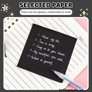 ⚡Giấy Note, Giấy Ghi Chú Màu Đen