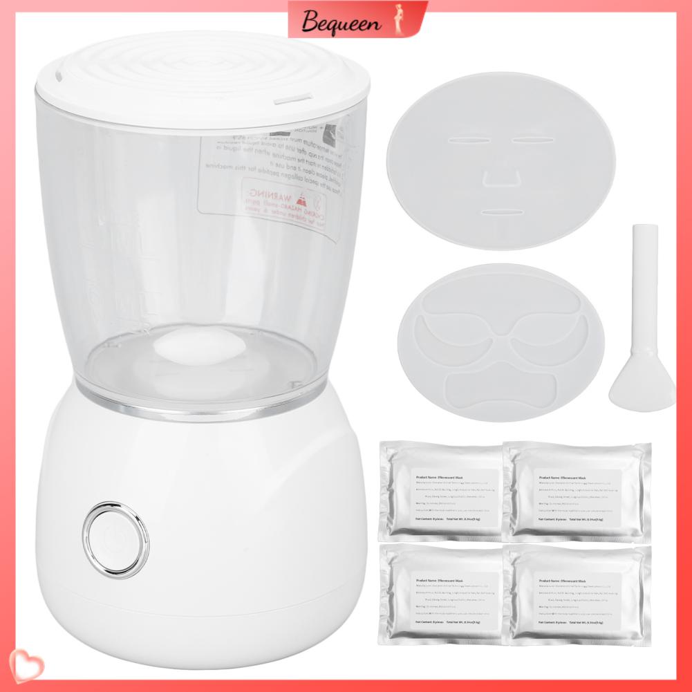 Bequeen Máy làm mặt nạ trái cây Mini DIY Bộ máy rau củ quả tự nhiên cho gia đình