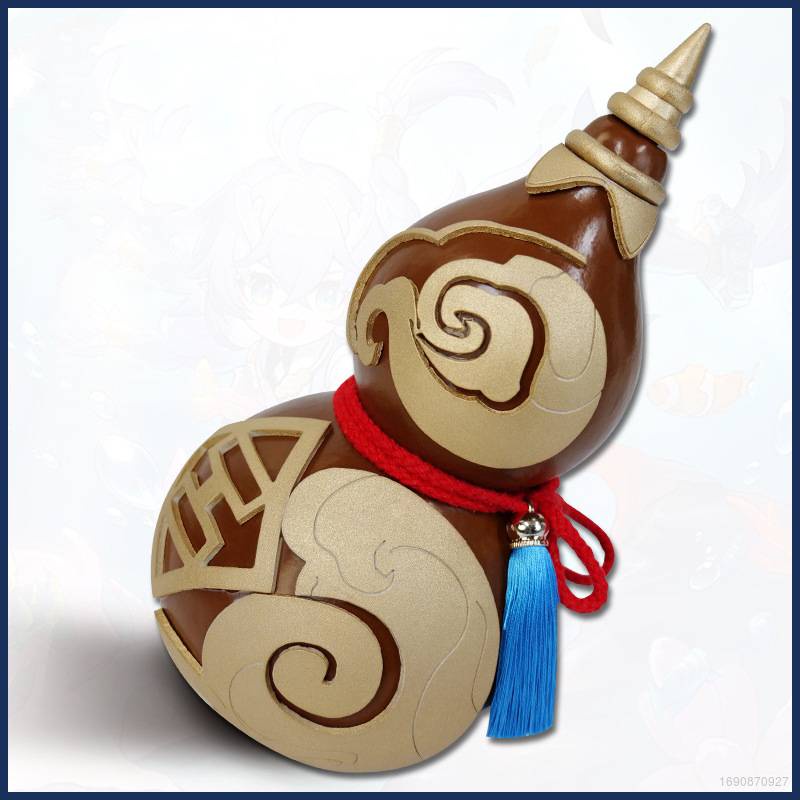 Mô Hình Vũ Khí Calabash 3 Honkai Star Rail Bailu Trang Trí Halloween