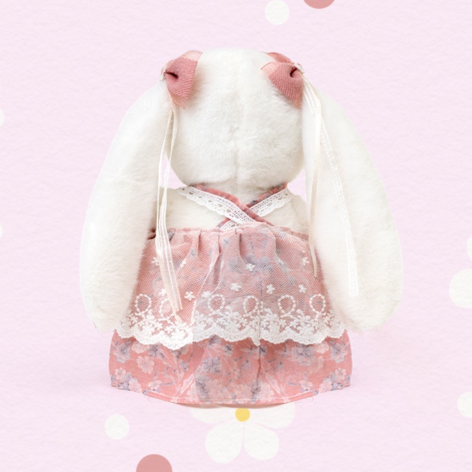 Panda~Đồ chơi nhồi bông thỏ loli dễ thương, búp bê thỏ loli, phong cách đồng quê, búp bê mềm mại, búp bê gối đầu giường, quà sinh nhật cho bạn gái 0088