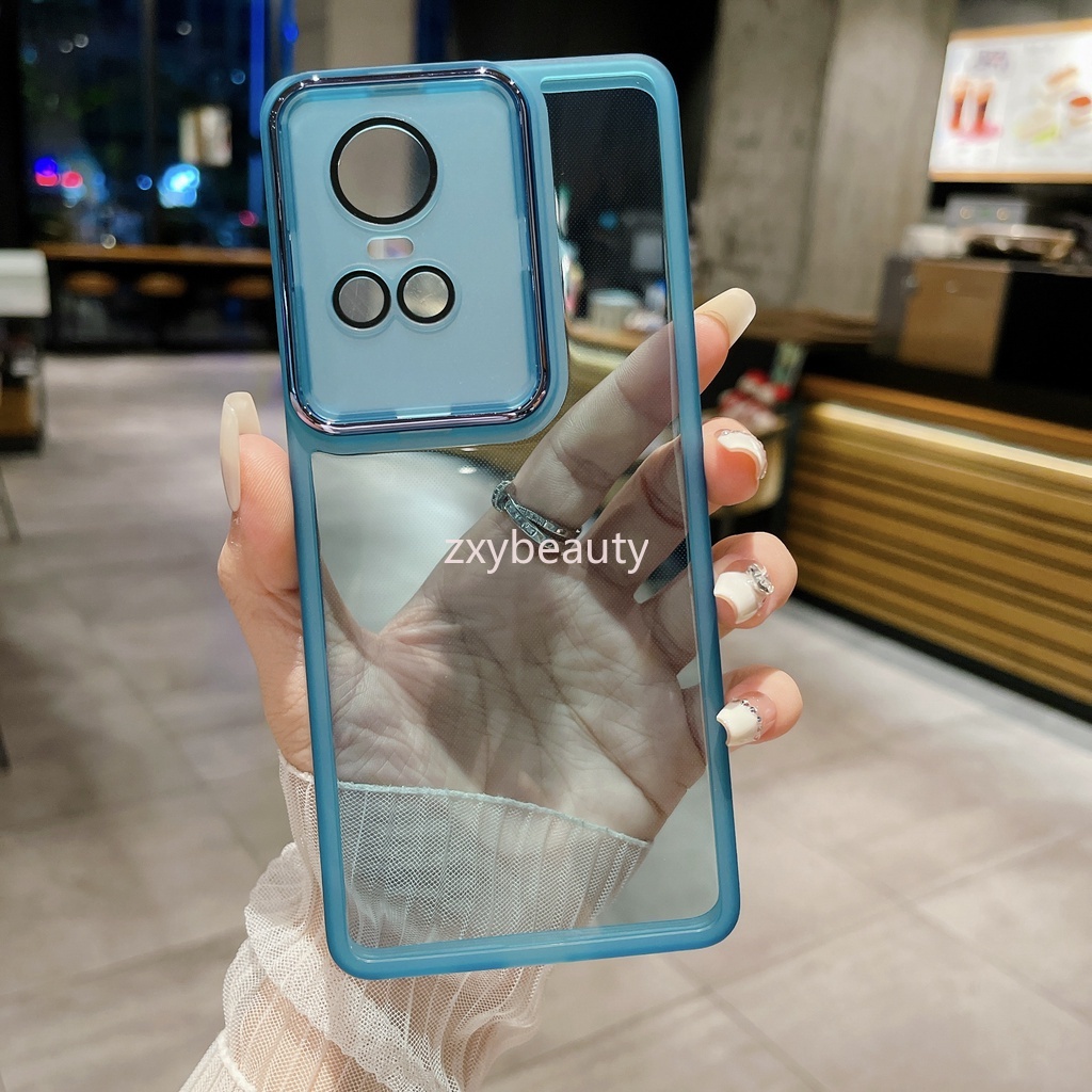 Ốp Điện Thoại Silicon Dẻo Vuông Mạ Màu OPPO Reno 10 Pro Plus 5G 2023 Reno10 Reno10Pro 10Pro 10ProPlus 10Pro +