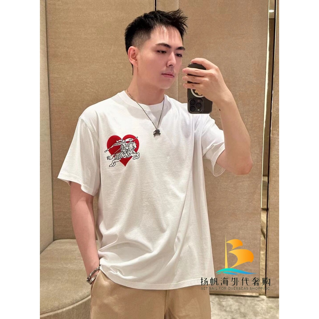 Áo Thun Tay Ngắn In Hình Ngựa Một Chiều Thời Trang Mùa Hè Cho Nam Và Nữ