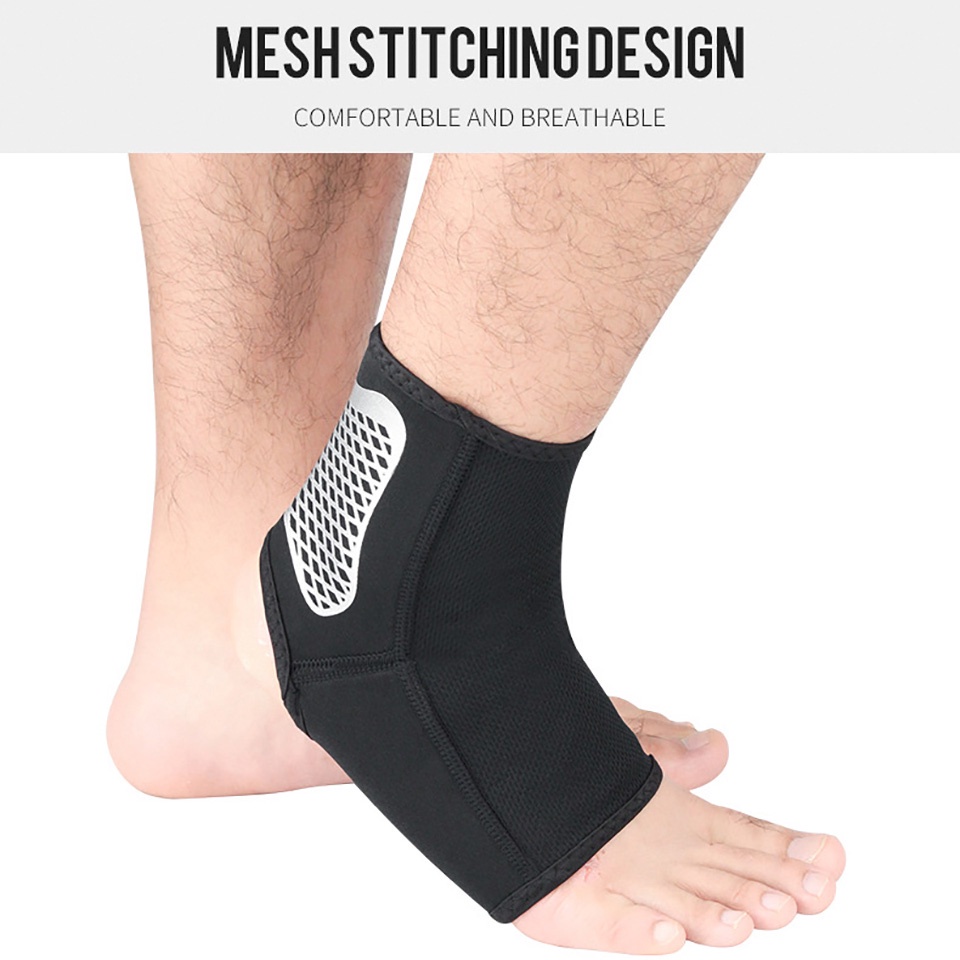 1 Tất Bảo Vệ Mắt Cá Chân Co Giãn Thoải Mái Tiện Dụng Khi Chơi Thể Thao