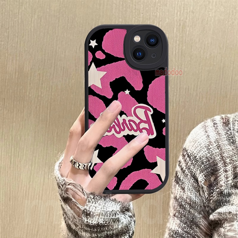 Cute Princess Barbie Series Cartoon Soft Casing Realme C53 C55 C35 C31 C30 C30S C21 C17 C15 C12 C25 C25S C21Y C25Y C20 C11 2021 Narzo 20 30A 8 7 7I 6 6S 5i 5s 5 2 Pro C1 U1 X XT ins Oval Pink compassion Fine Hole Phone Case XPN 75