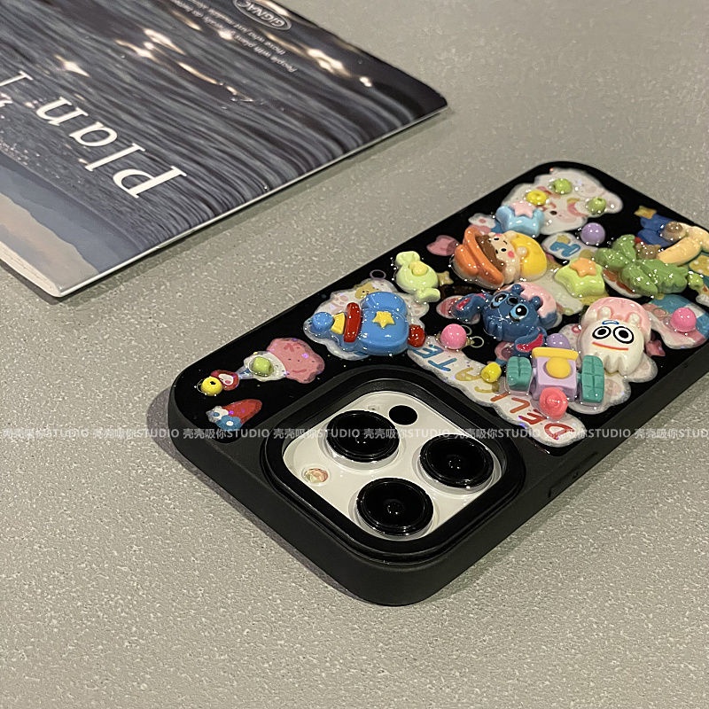 Ốp Điện Thoại Epoxy Chống Rơi Họa Tiết Toy Story Cho Iphone 14promax 13 11 14pro 13pro 14