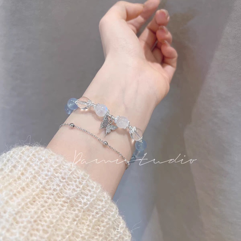 Vòng Tay Hình Bướm Bằng Hợp Kim Xinh Xắn Cho Nữ