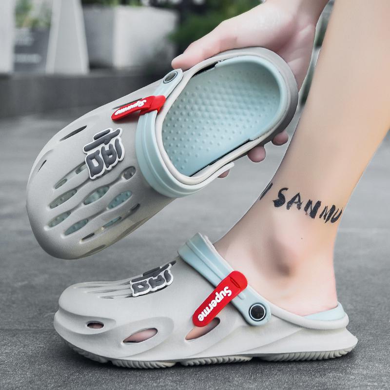 Dép Cross Nam Quai Ngang HậU Nam Sandal Thoáng Khí Siêu Nhẹ Thời Trang Mùa Hè Cho Nam