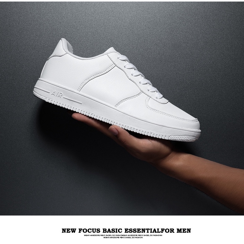 Giày Thể Thao Trắng Cỡ 36-48 45 46 47 48 Thời Trang Công Sở Cho Nam