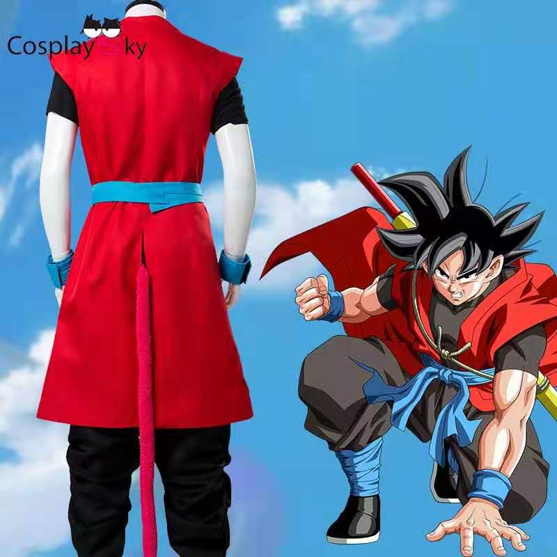 Set 7 Món Đồ Hóa Trang Nhân Vật Son Goku Trong Dragon Ball
