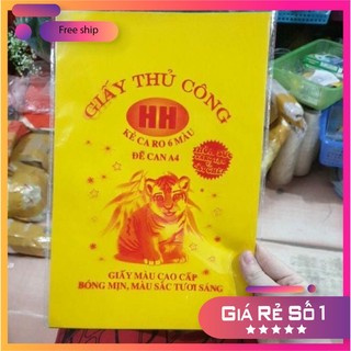 Giấy màu thủ công Hồng Hà