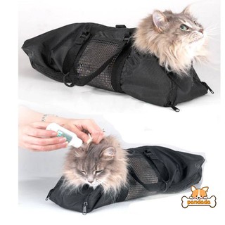 Pet multi-function grooming bag restraint bag cats nail clipping cleaning bag