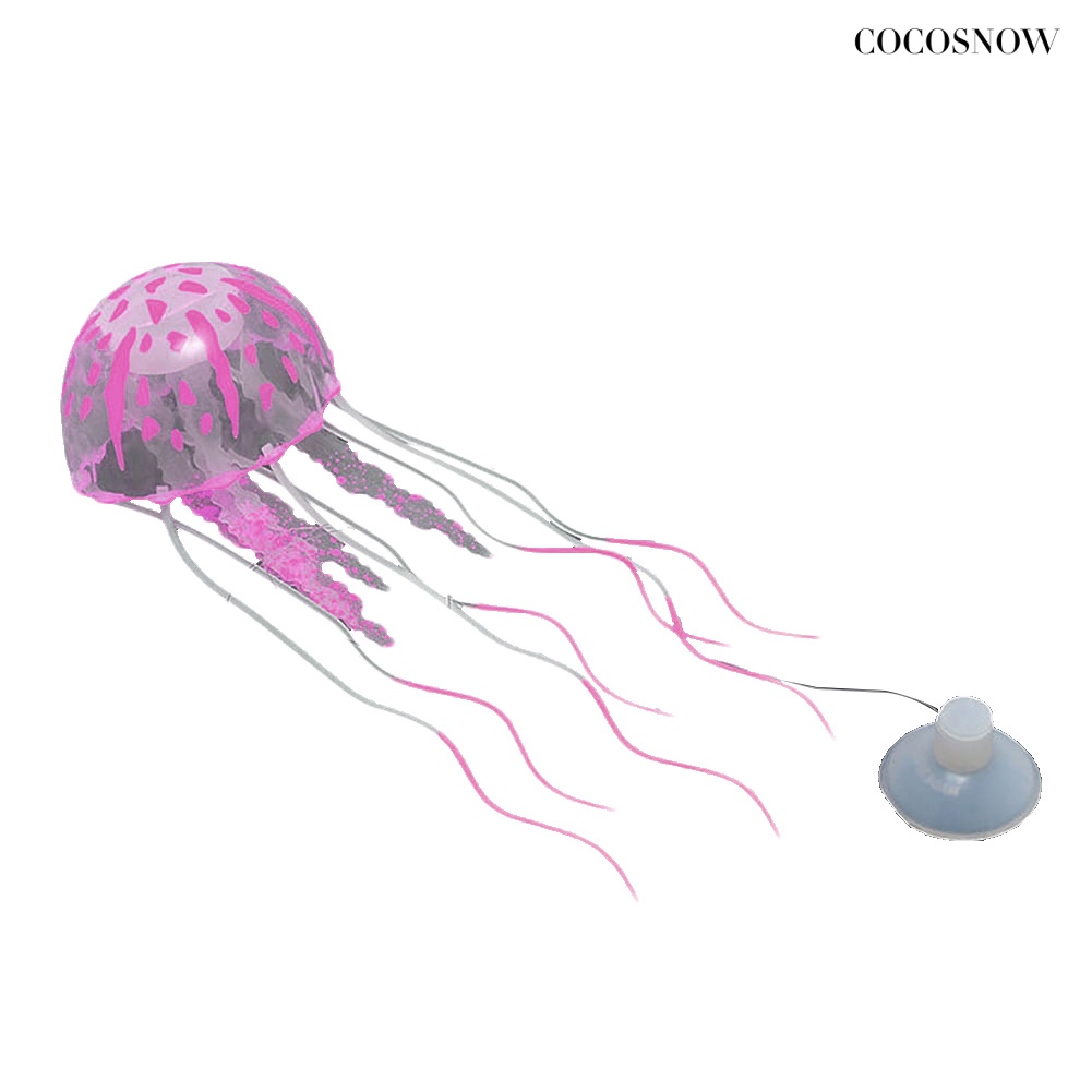 Bể cá trang trí bể cá bằng sứa nhân tạo phát sáng phát sáng