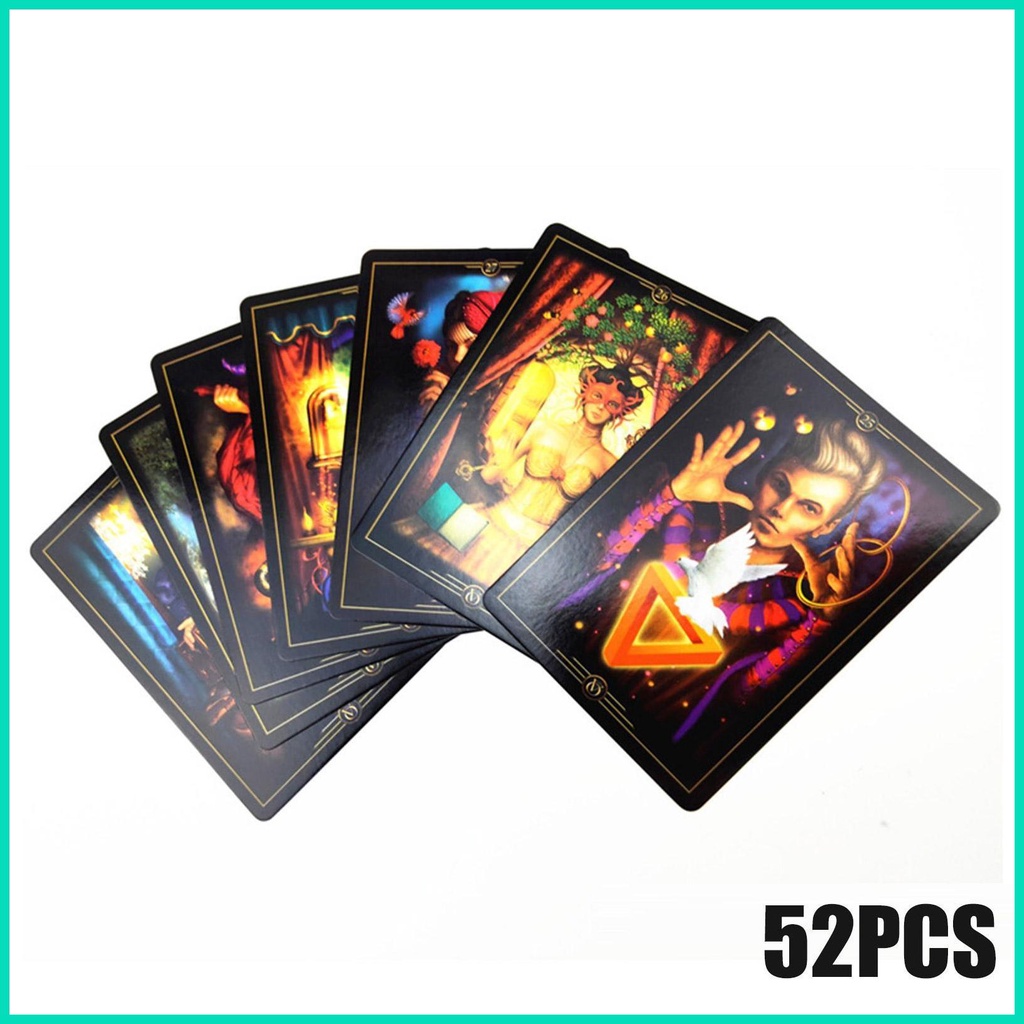 Bói bài tarot oracle of visions board game bộ bài tarot tiêu chuẩn công cụ bói toán cho giải trí hjuvn