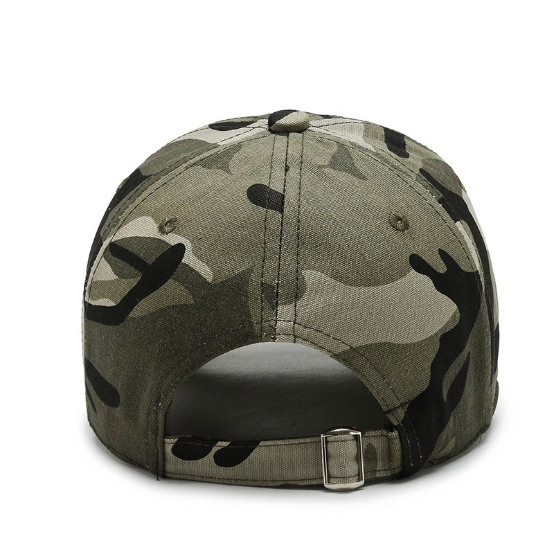 Mũ Lưỡi Trai Họa Tiết Rằn Ri Phong Cách Quân Đội Mỹ Thời Trang Cho Nam Và Nữ