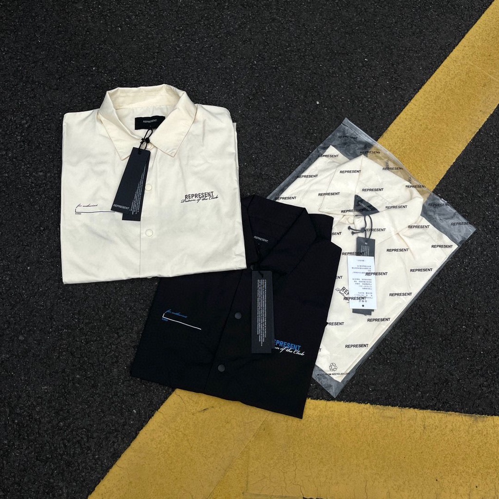 TCSD REPRESENT London Limited shirt short sleeve high street loose men and women