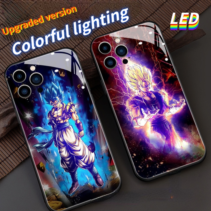Kính led chiếu sáng cuộc gọi mg dragon ball cho samsung s23plus s23 vỏ điện thoại siêu mỏng s21ultra s21 + s22 + s22ultra s20 + a53 a72 a71 a52 a51 a32 a21s note10 10plus note20ultra