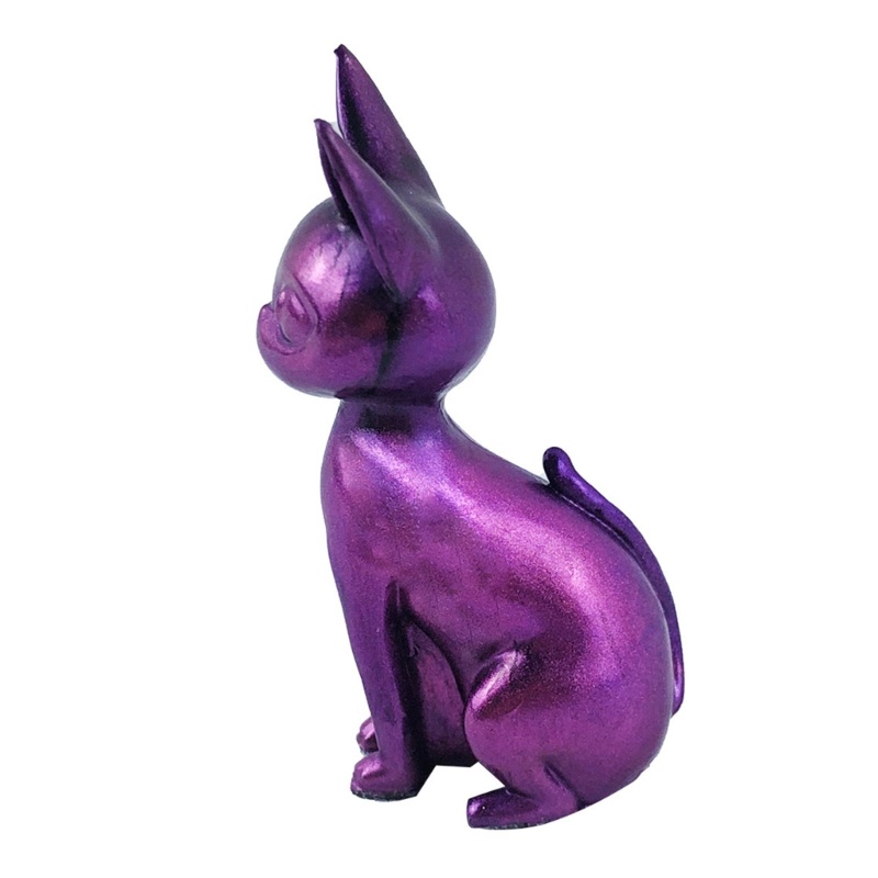 Mu bàn chân tự làm sản phẩm thủ công tai lớn mèo trang trí khuôn silicone có mùi thơm đồ trang trí thạch cao thả keo khuôn nhựa cho decora