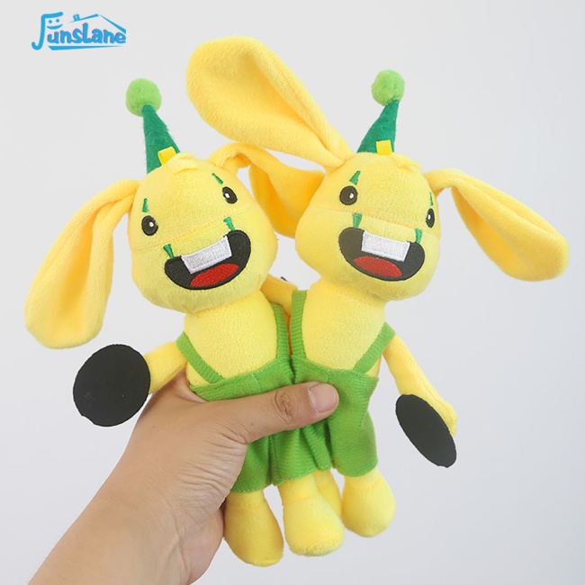 Funslane poppy playtime huggy wuggy plush doll toy soft stuffed poppy rabbit plush toy for game fans kids
