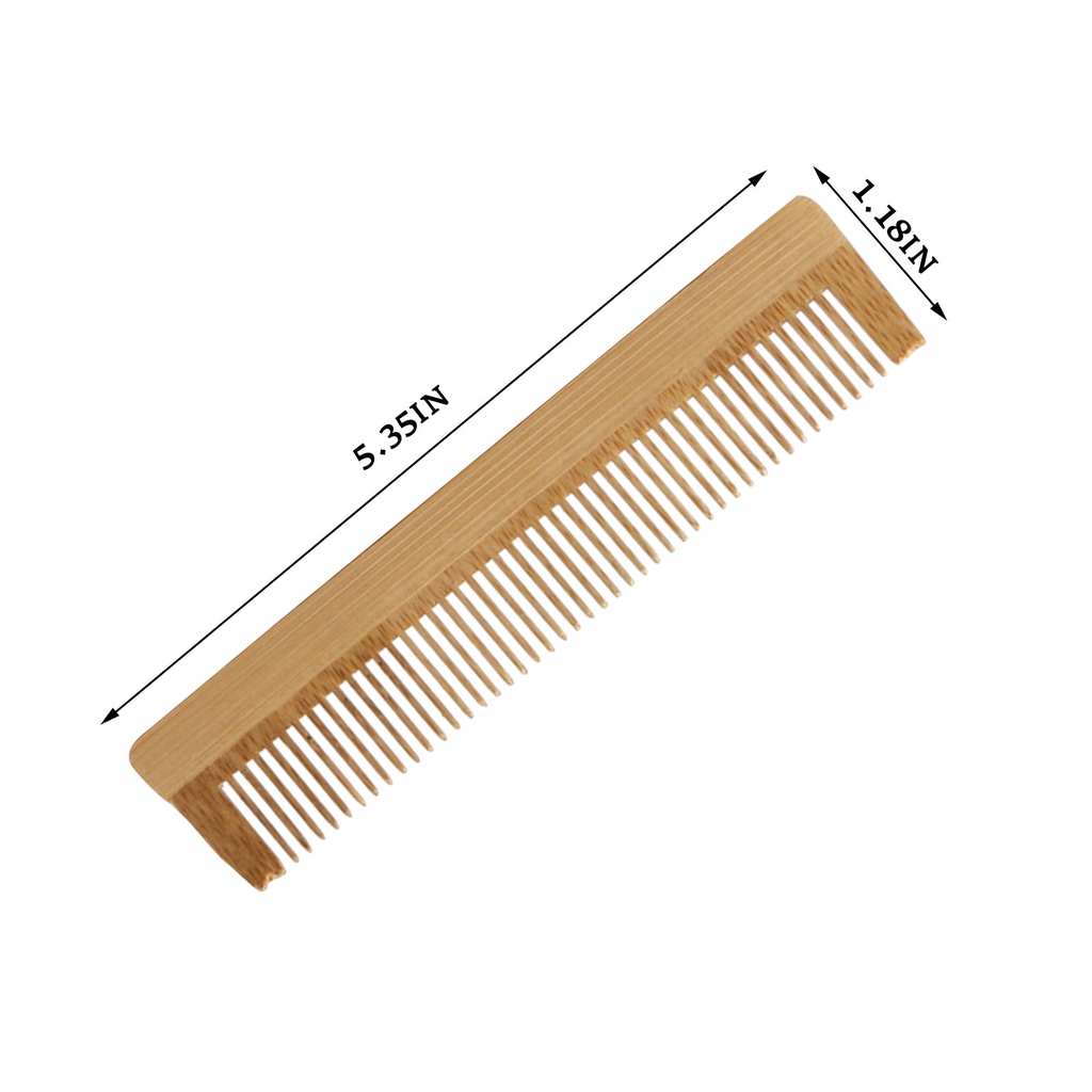Vog 1 Lược Gỗ Tre Chải Tóc massage Chăm Sóc Tóc Làm Đẹp