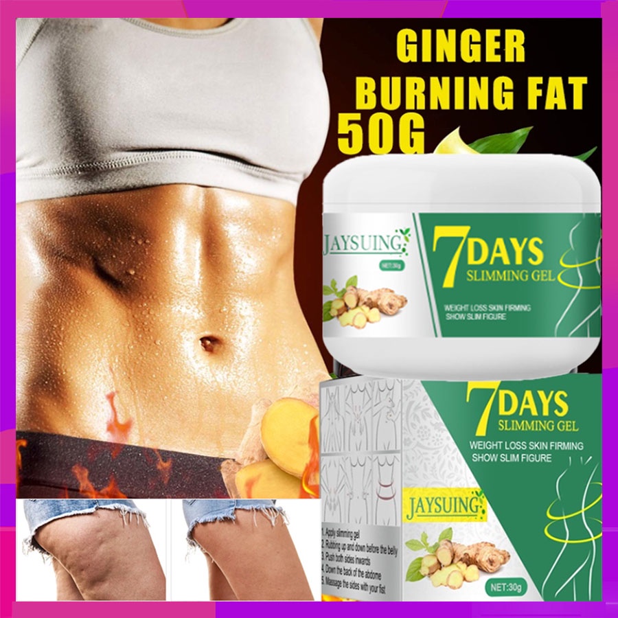 Jayuting Ginger Slim Cream Body Shaping Gel Giảm cân Detox Chất béo Ginger Cream Giảm béo Body Shapi