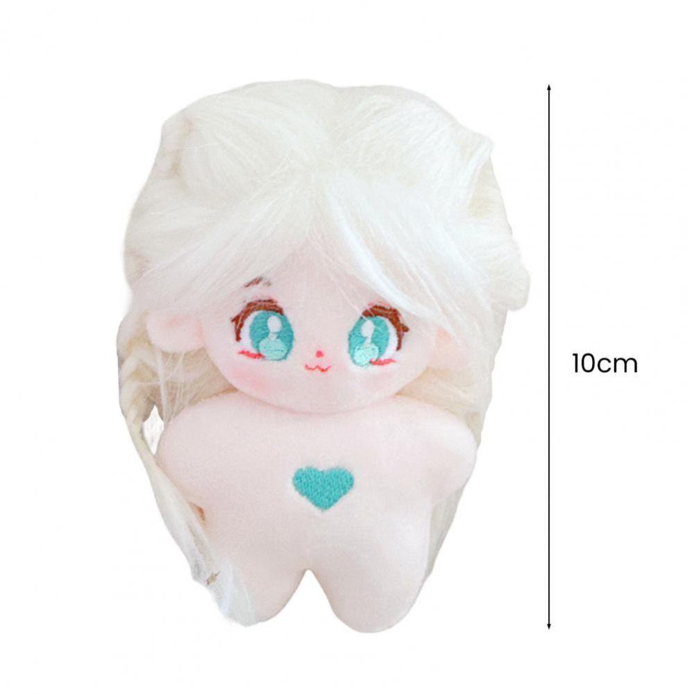 Đồ chơi búp bê ngôi sao MMULCK nhồi bông PP 10cm mềm mại không mặc quần áo