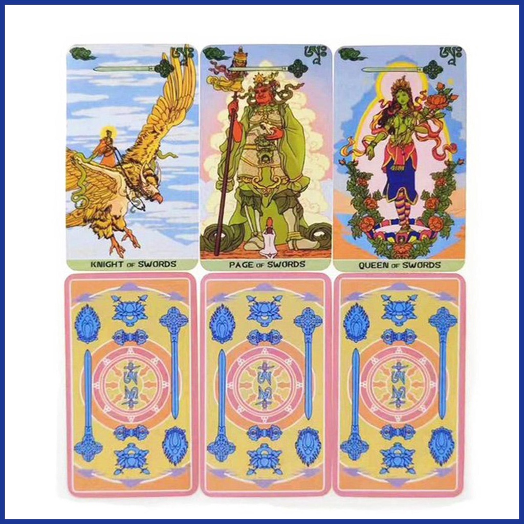 Bộ bài tarot cho người mới bắt đầu bói bài oracle phiên bản tiếng anh đồ chơi du lịch đồ chơi bói toán cho aiavn