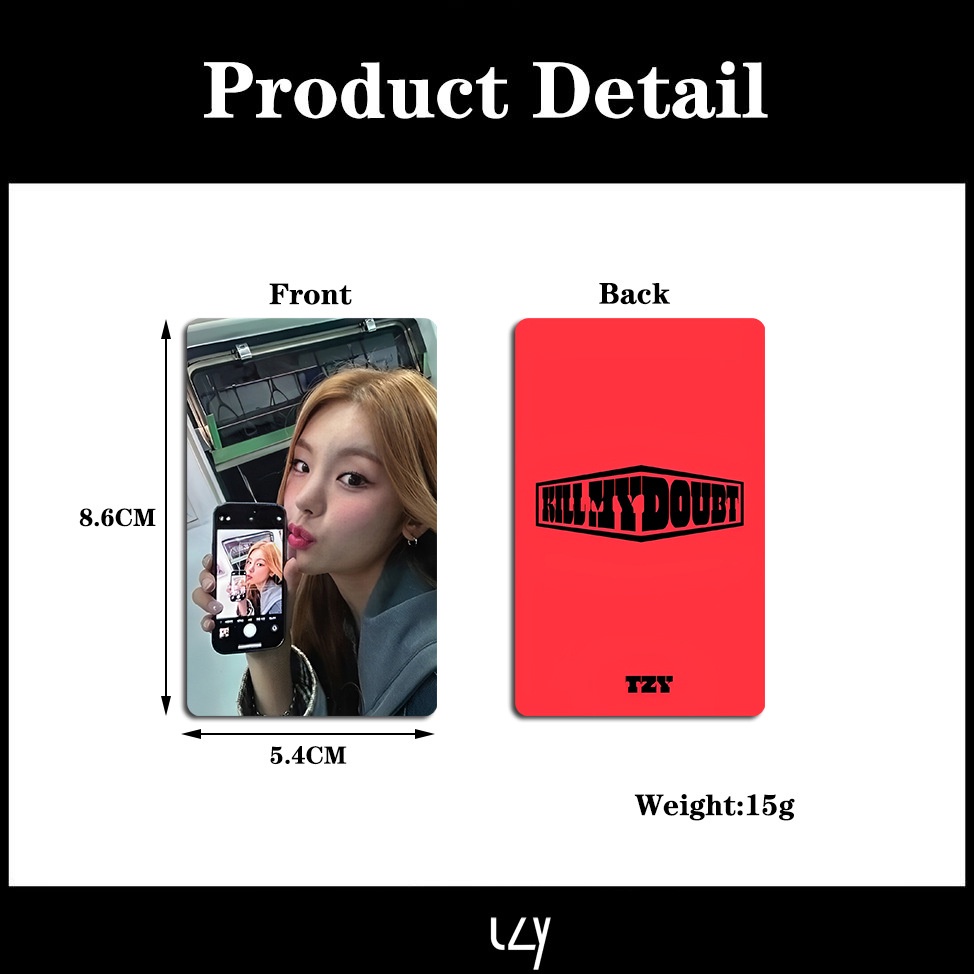 Album mới của kpop itzy kill my doubt thẻ sưu tập thẻ đặc biệt