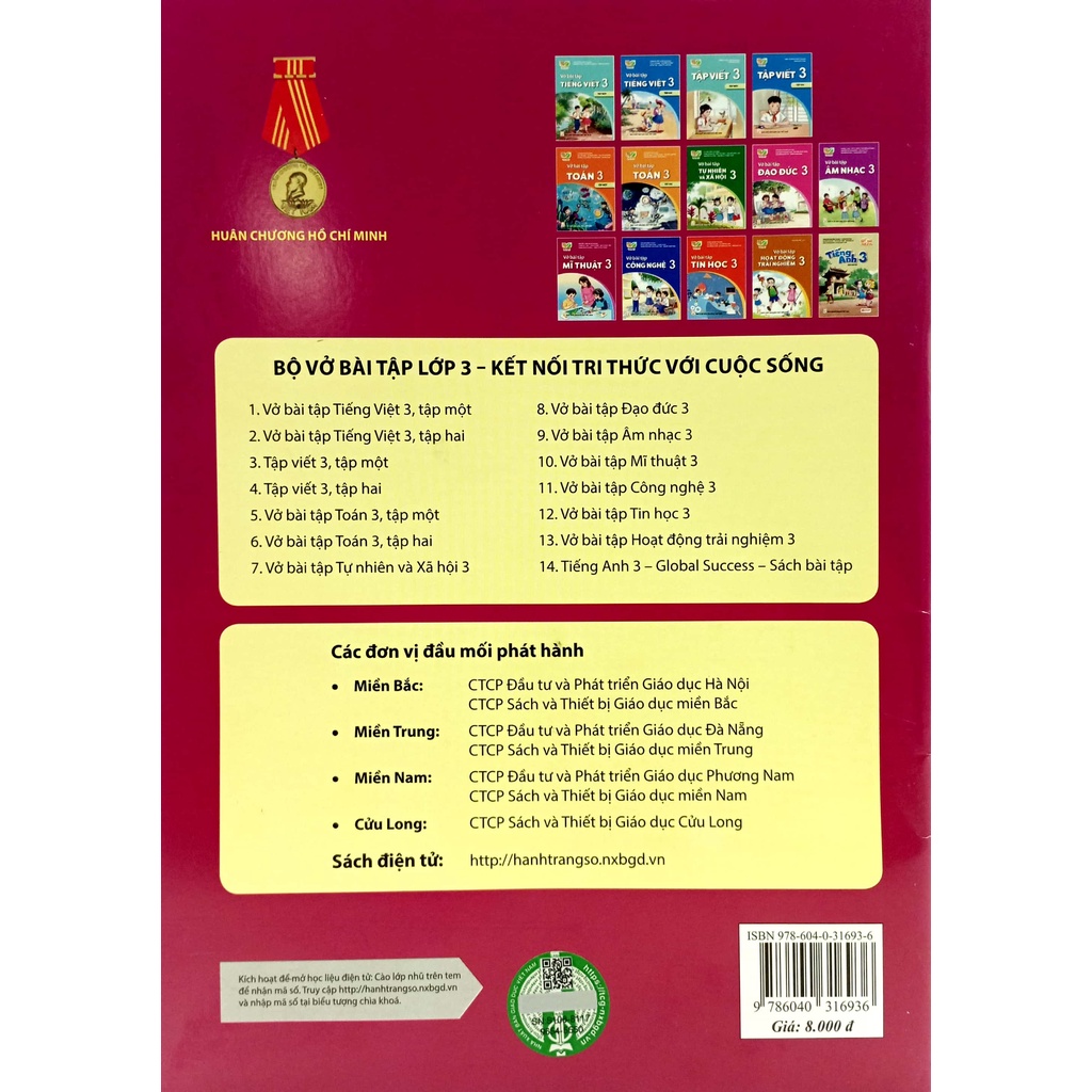 Sách Vở Bài Tập Mĩ Thuật 3