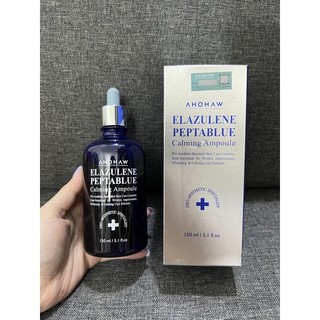 Tinh Chất Serum Chống Lão Hóa, Làm Dịu Da Ahohaw Elazulene Peptablue Calming Ampoule