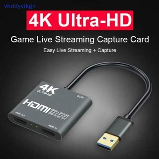 Vhdd 1080p 60fps loop out broadcasg 4k hdmi usb3.0 video capture card hội nghị g99b vn