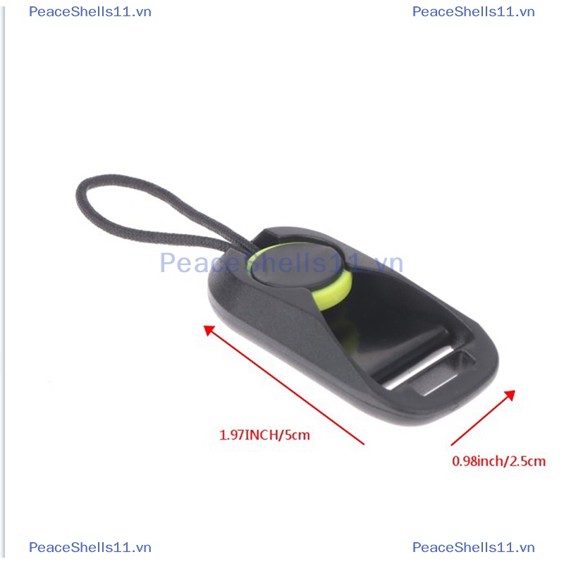 Đầu nối phát hành nhanh peaceshells backpacker với đế cho máy ảnh dây đeo vai.