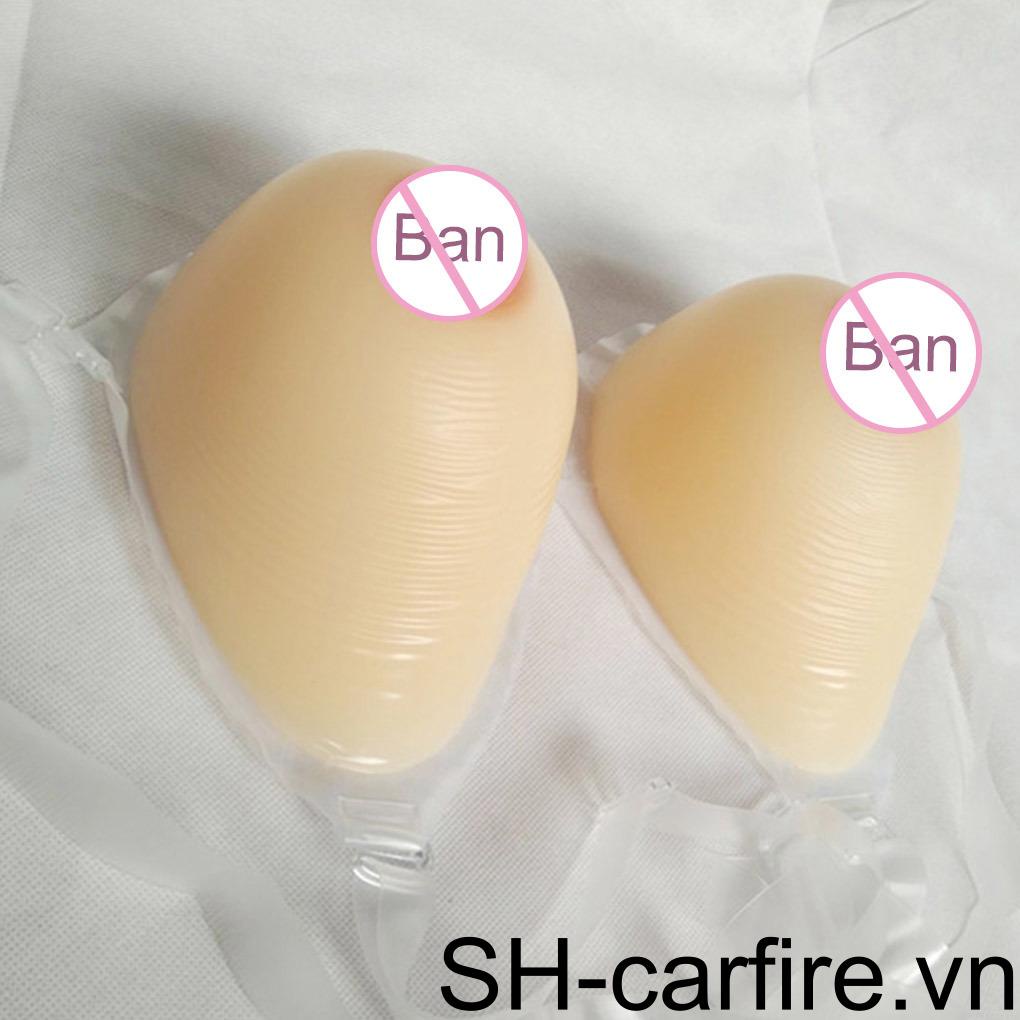 1 cặp vú giả dạng tấm silicone ngực nhân tạo để trưng bày trang phục cosplay 500g