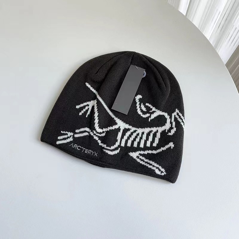 Phụ nữ mới đàn ông dệt kim beanie mũ mũ mùa thu đông nam phụ nữ thường thêu mũ mũ cho phụ nữ đàn ông