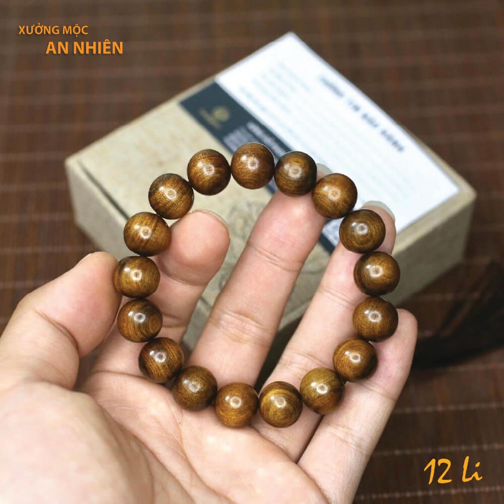 Vòng tay gỗ thơm, vòng tay gỗ chuỗi hạt Bách Xanh mùi thơm ngọt dịu - nguyenba rhtrjuutk