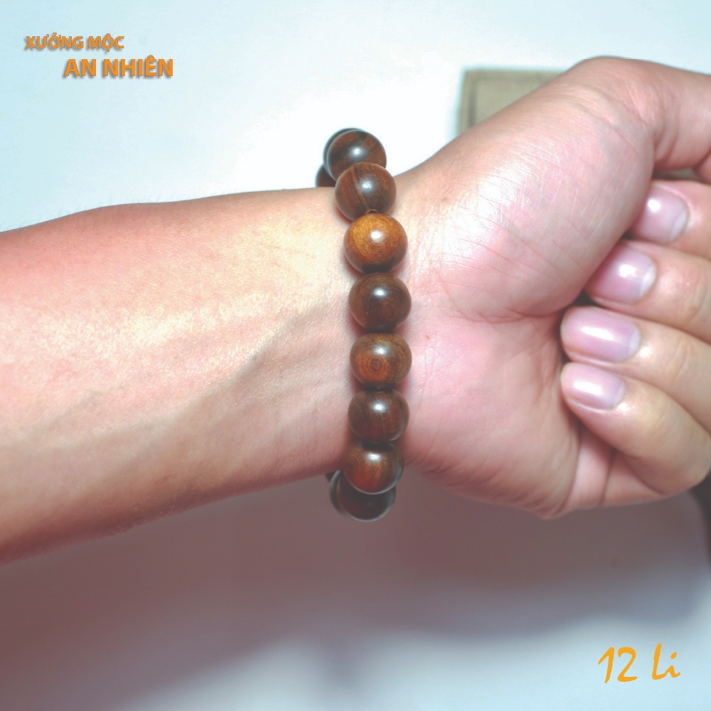 Vòng tay gỗ thơm, vòng tay gỗ chuỗi hạt Bách Xanh mùi thơm ngọt dịu - nguyenba rhtrjuutk