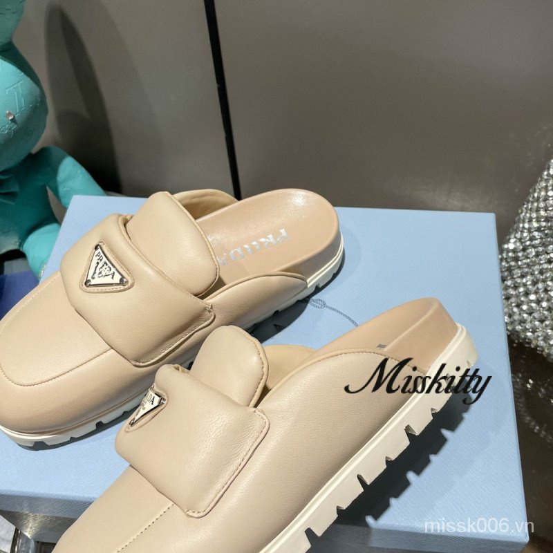 Prd puffy head flats sandals