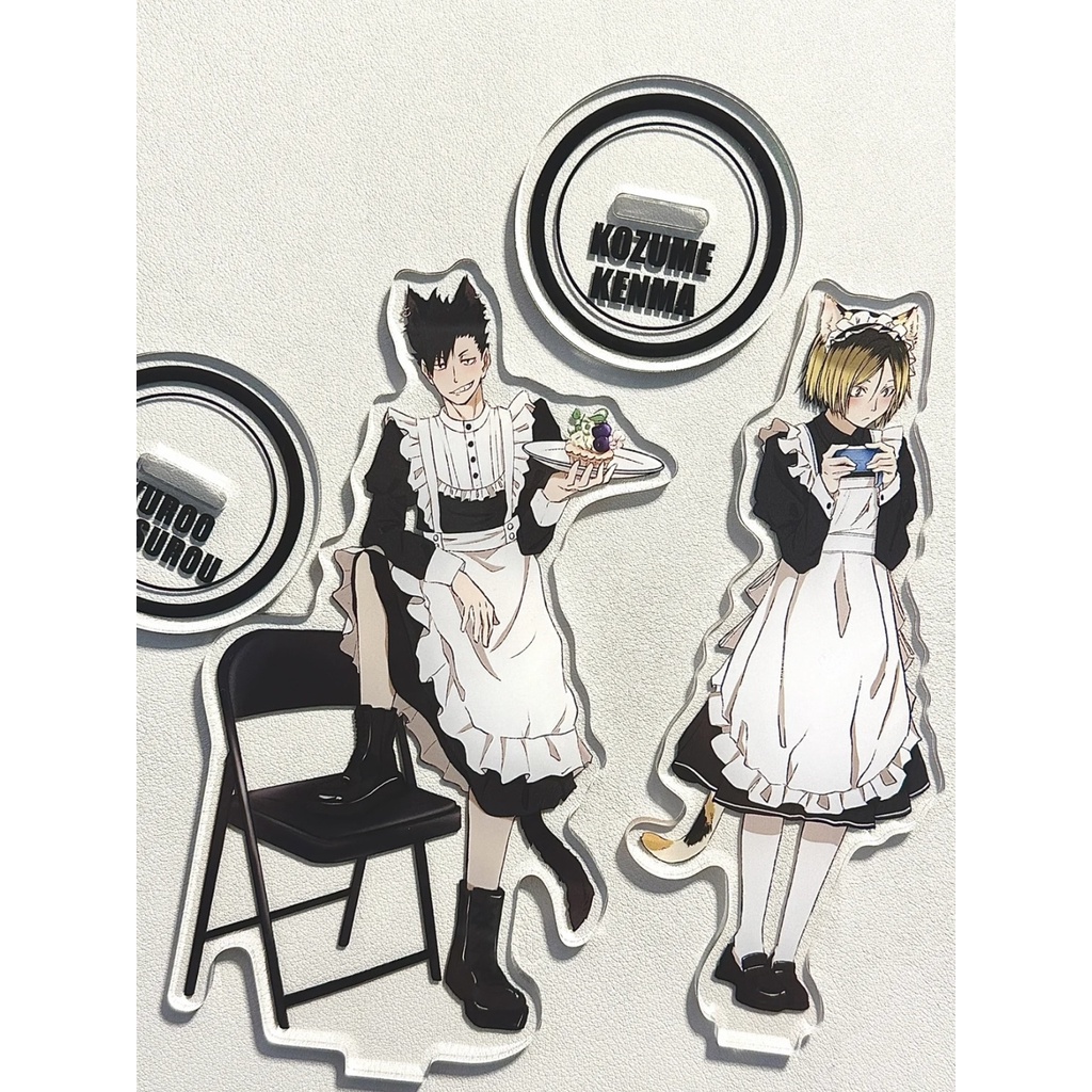 Thẻ đứng bóng chuyền thanh niên người giúp việc mài acrylic đứng e hình người trang trí thẻ đứng quà tặng trang trí acrylic