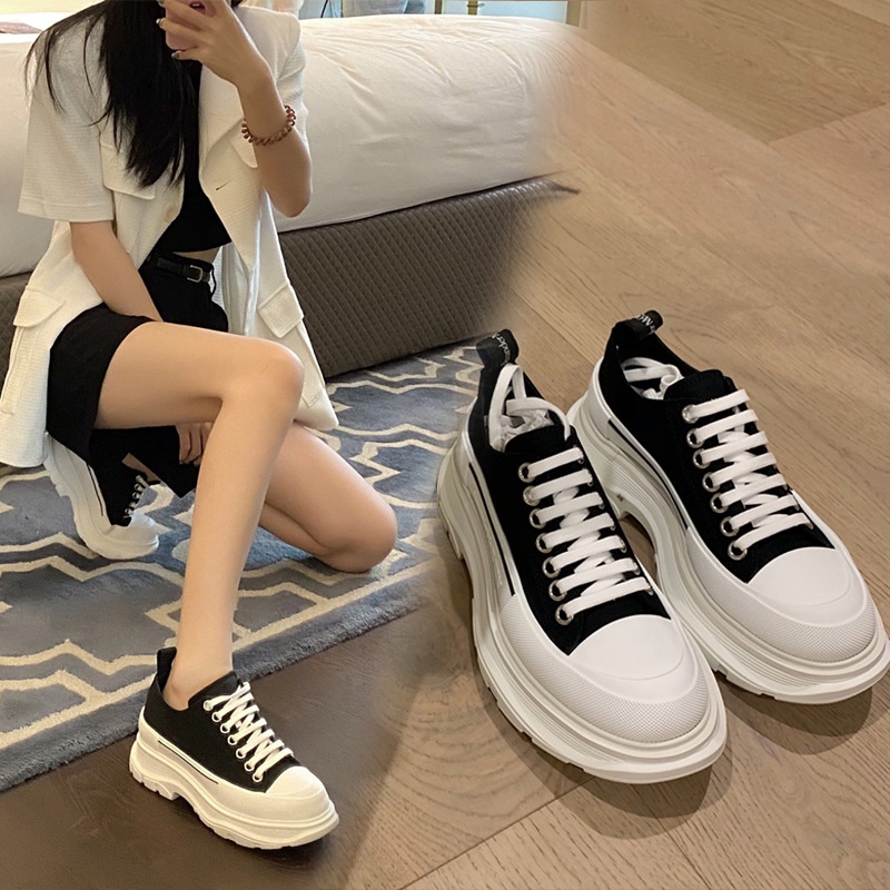 ✨Giày thể thao vải mát mẻ với đế dày, thời trang mới cho phụ nữ