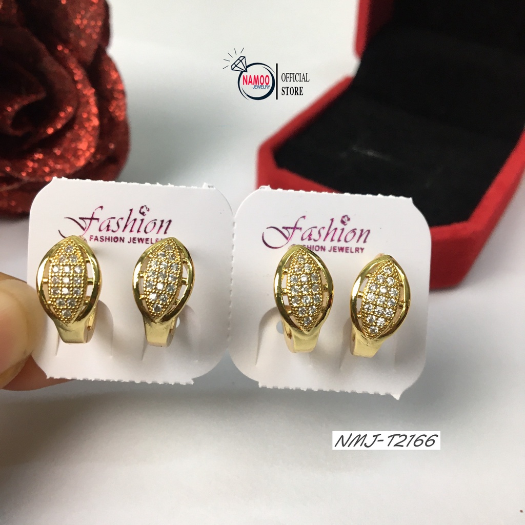 Bông Tai Khuyên Tròn BẢn Lớn T2166