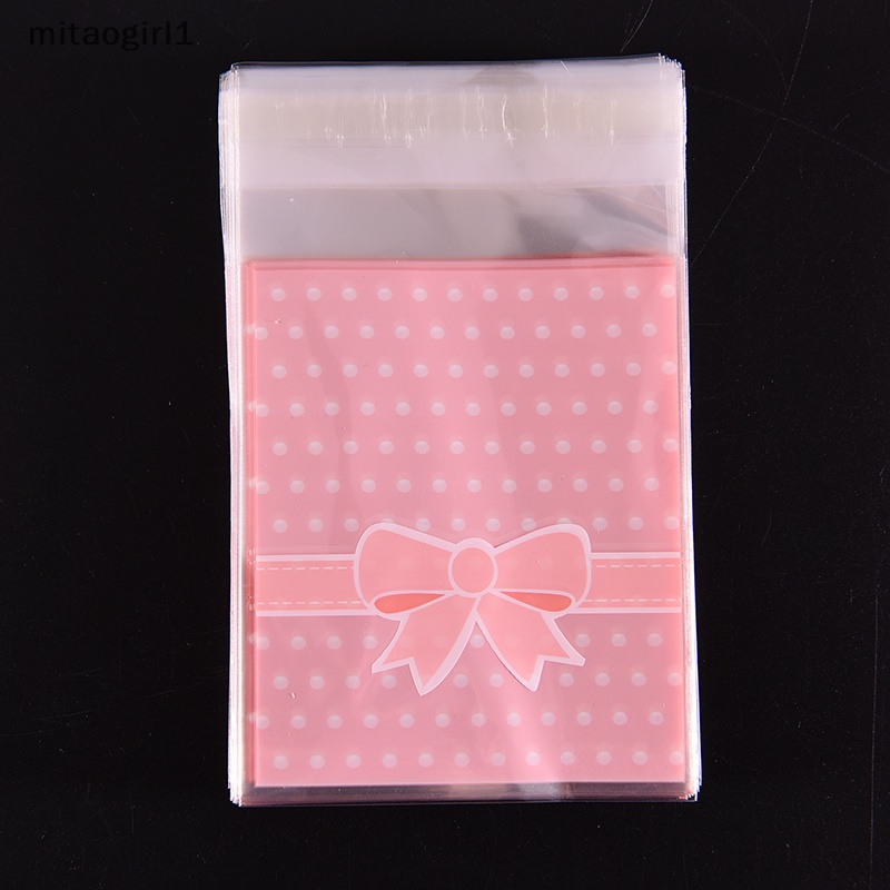 Gói kẹo bánh quy tự dính 100x túi quà tặng giấy bóng kính đám cưới birthda boutique