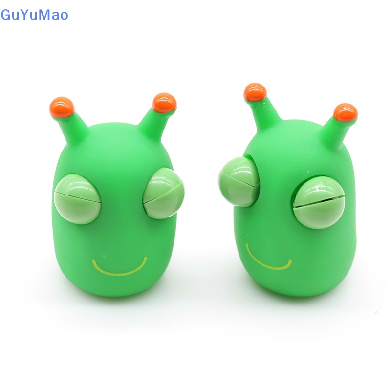Vui nhộn eyeball burst bóp đồ chơi green eye caterpillar pinch đồ chơi người lớn trẻ em giảm căng thẳng thần tài đồ chơi sáng tạo deion toy prta