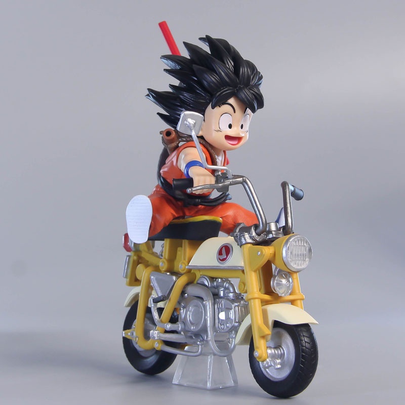 New dragon ball son goku figure master roshi kid goku kame sennin with motorcycle pvc action figures bộ sưu tập đồ chơi mô hình