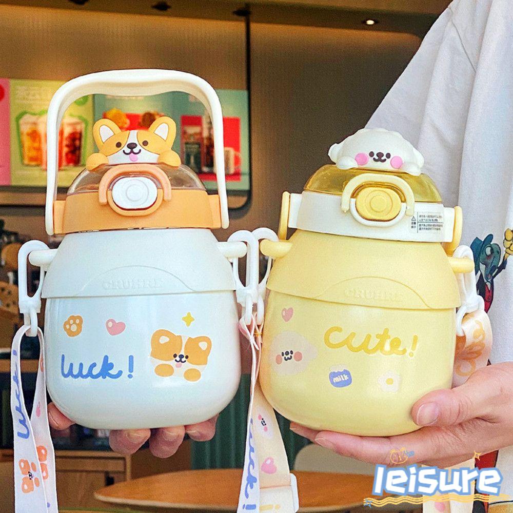 Bình Nước Giữ Nhiệt 780ml Bằng Thép Không Gỉ Dễ Thương Xinh Xắn