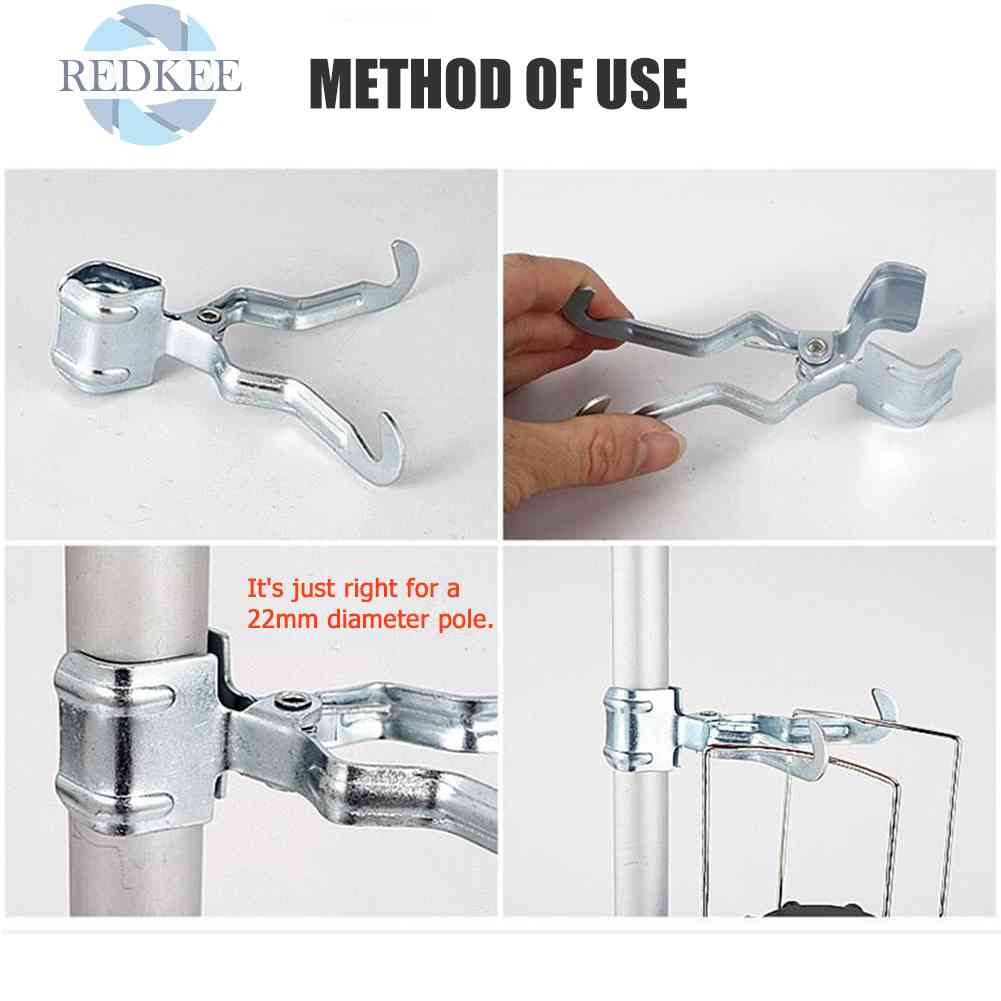 Giá Đỡ Kẹp Lều Cắm Trại Bằng Kim Loại Đa Năng Tiện Dụng