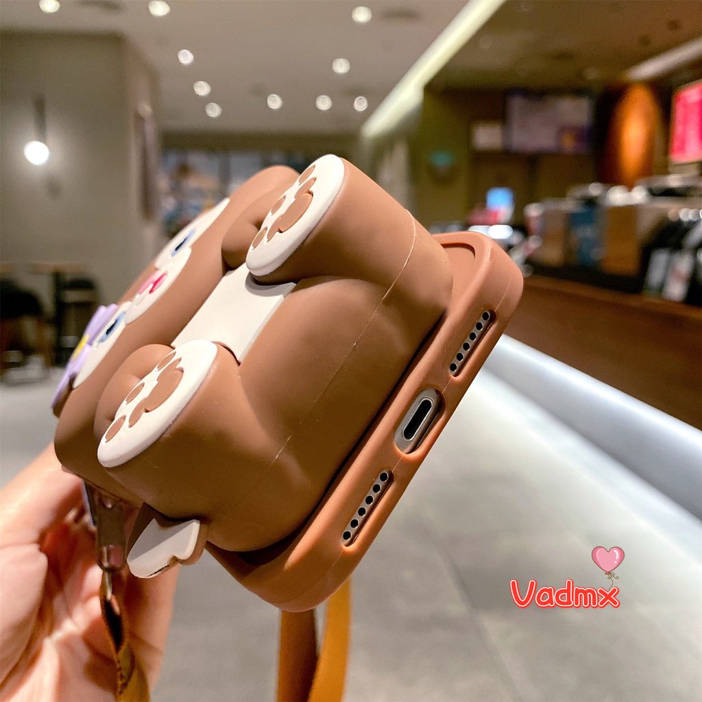 Ốp Điện Thoại Mềm Có Ví Hoạt Hình Cho iPhone 14 Pro Max 14 Plus 13 12 11 Pro Max 12 13 Mini X XR XS Max 8 7 6 6s Plus SE 2020